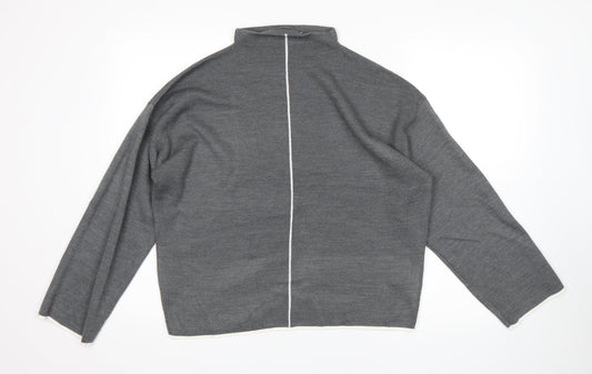 Womens UK Size 14 Very Grey Pullover Jumper