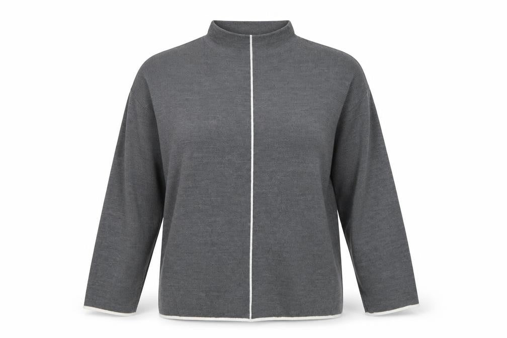 Womens UK Size 14 Very Grey Pullover Jumper