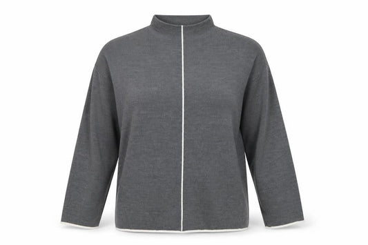 Womens UK Size 14 Very Grey Pullover Jumper
