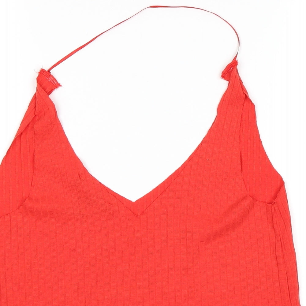 Primark Womens Red   Basic Tank Size 12