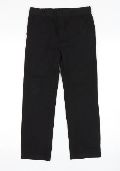 F&F Boys Black   Dress Pants Trousers Size 8-9 Years