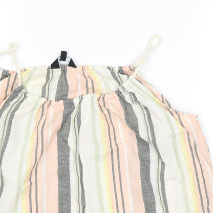 Womens UK Size 12 NEXT Multicoloured Basic Tank