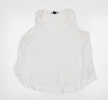 Atmosphere Womens White   Basic Tank Size 14