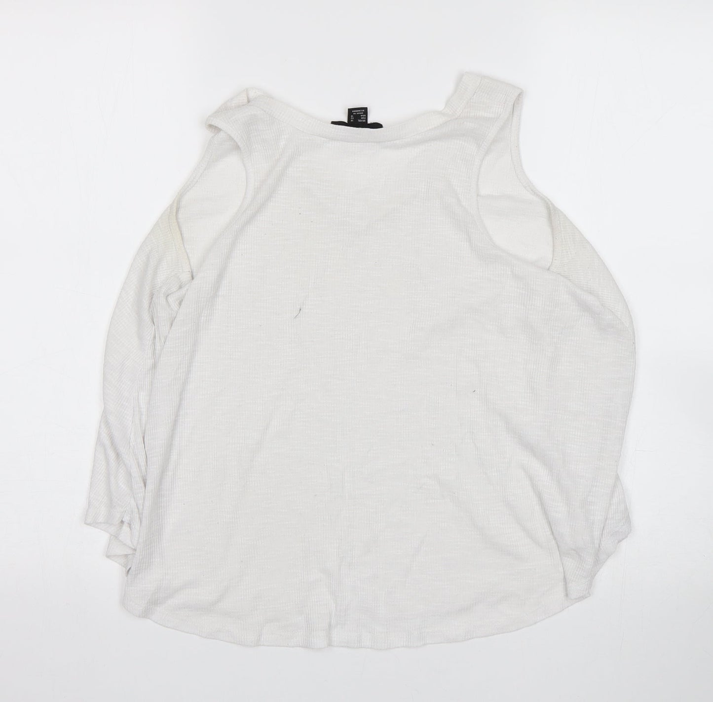 Atmosphere Womens White   Basic Tank Size 14