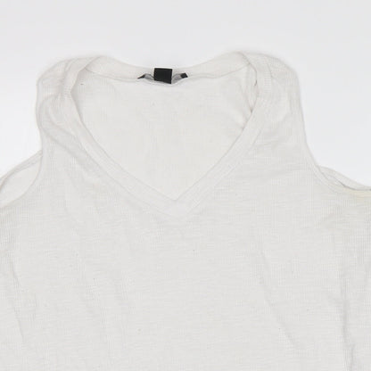 Atmosphere Womens White   Basic Tank Size 14