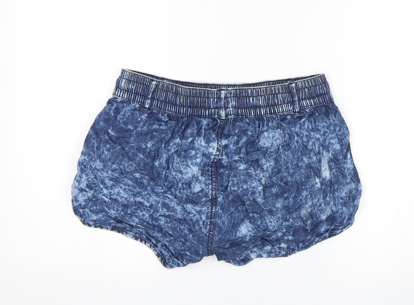 Select Womens Blue   Hot Pants Shorts Size 10