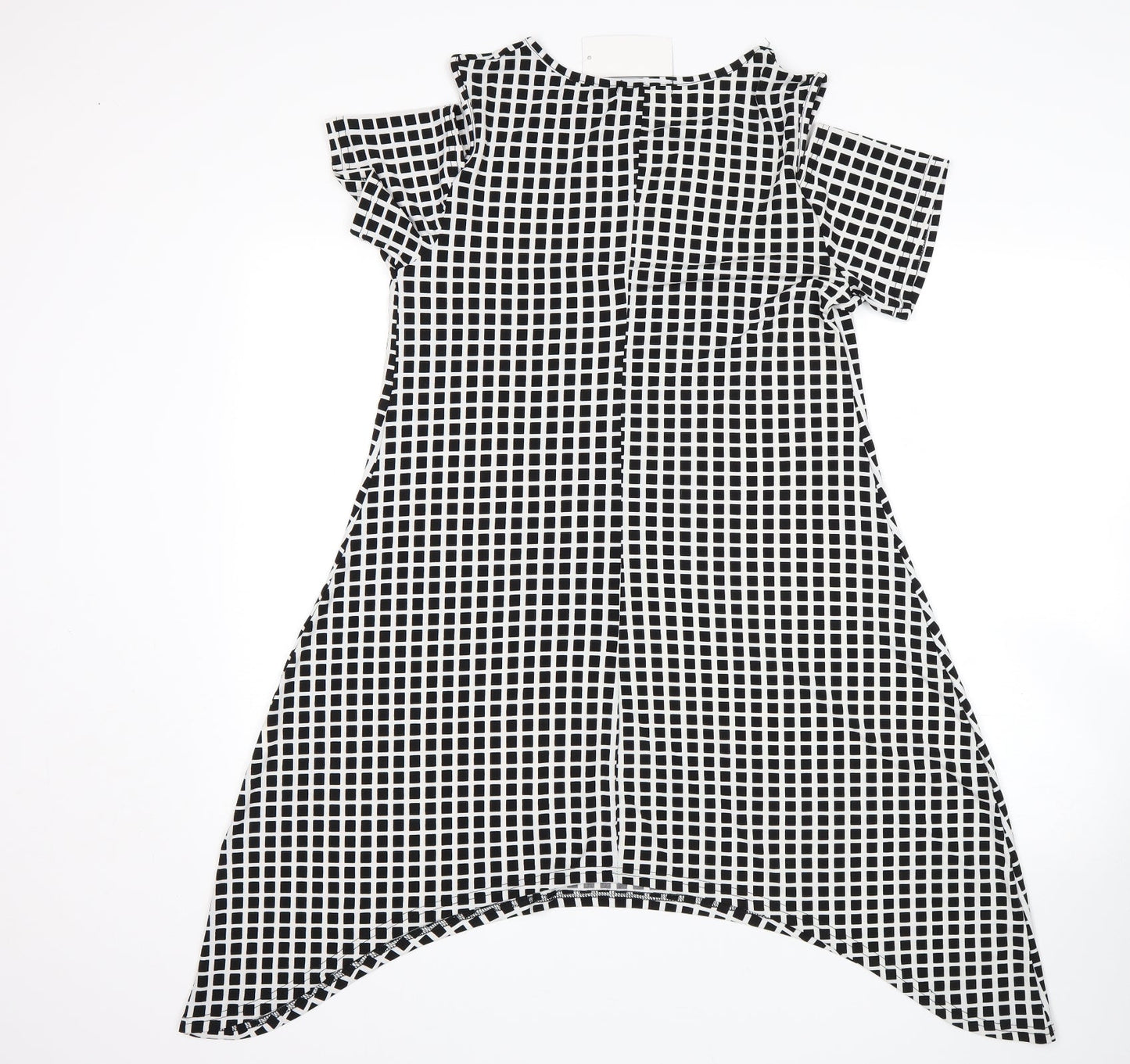 miss pretty world Womens Multicoloured Check  A-Line  Size 12