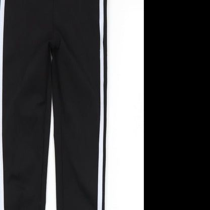 Portobello punk Womens Black   Jogger Leggings Size M L28 in