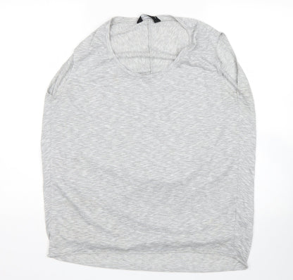 Womens UK Size 12 Dorothy Perkins Grey Basic Tank