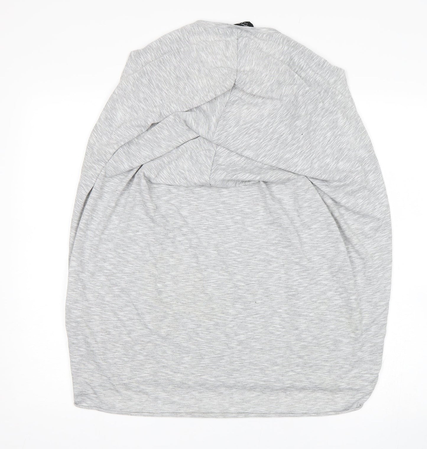 Womens UK Size 12 Dorothy Perkins Grey Basic Tank