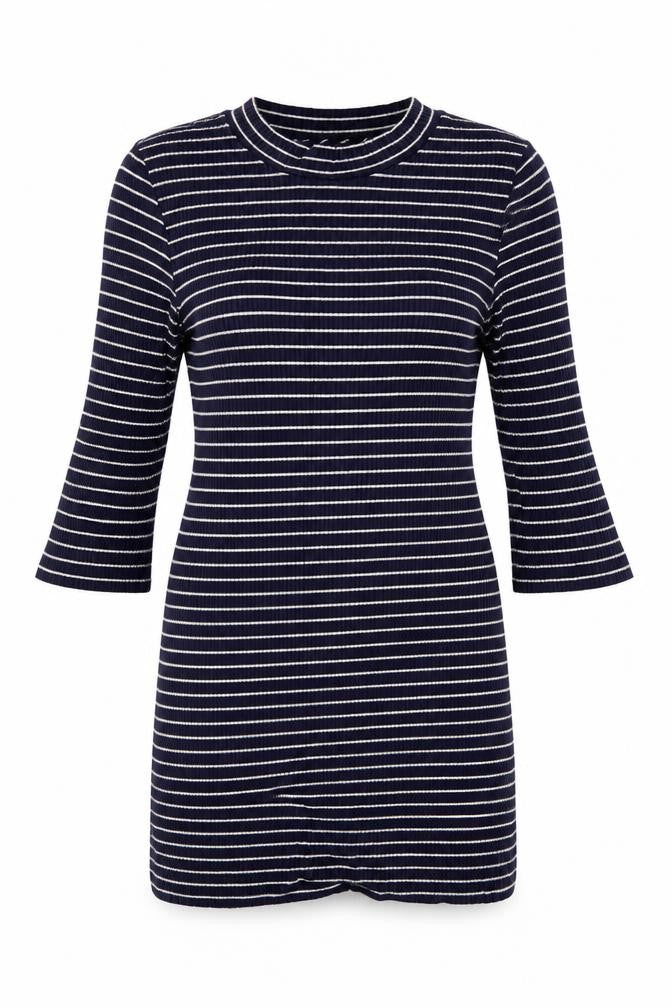 Womens UK Size 8 F&F Blue Pullover Jumper
