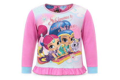 Matalan Girls Multicoloured   Top Pyjama Top Size 5 Years  - shimmer and shine