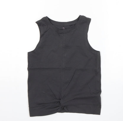 NEXT Girls Grey   Basic Tank Size 9 Years