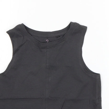 NEXT Girls Grey   Basic Tank Size 9 Years