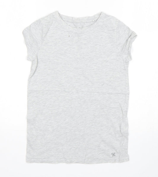NEXT Girls Grey   Basic T-Shirt Size 9 Years