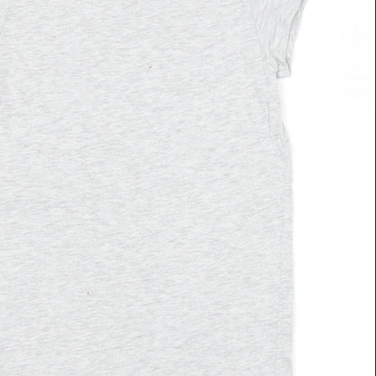 NEXT Girls Grey   Basic T-Shirt Size 9 Years