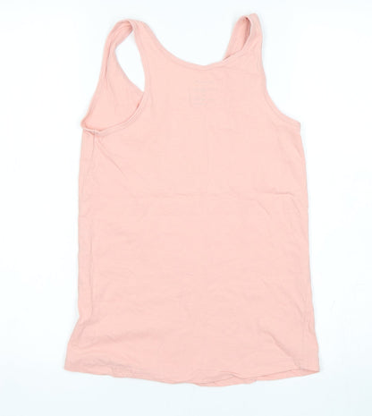 Primark Womens Pink   Basic Tank Size 4