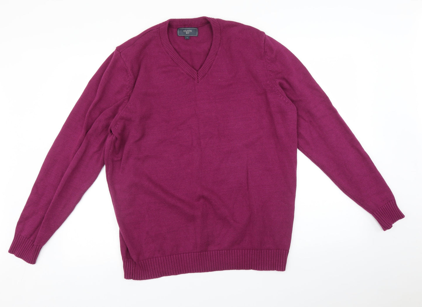 Womens UK Size L BHS Purple Pullover Jumper