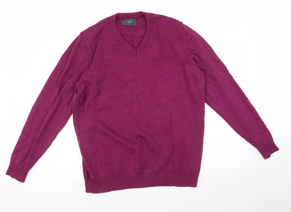 Womens UK Size L BHS Purple Pullover Jumper
