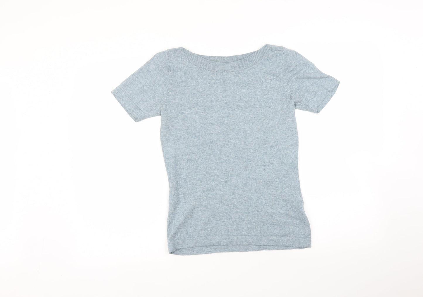Womens UK Size 6 NEXT Black Basic T-Shirt