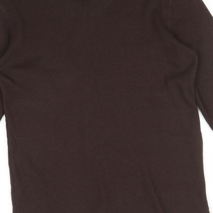 Womens UK Size L Burton Brown Pullover Jumper