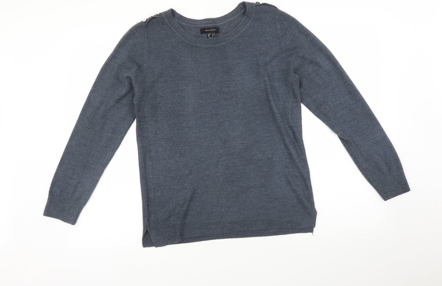 Womens UK Size 12 Atmosphere Blue Pullover Jumper