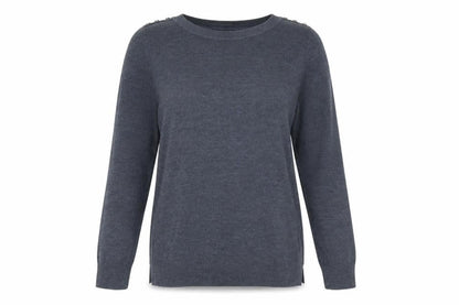 Womens UK Size 12 Atmosphere Blue Pullover Jumper