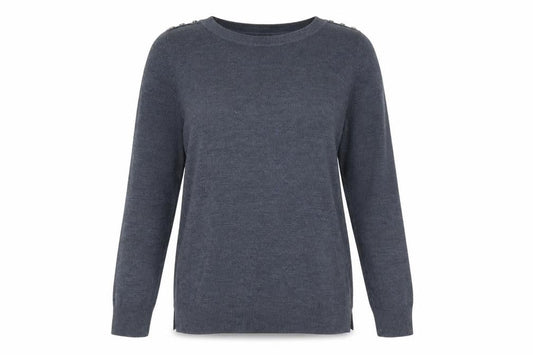 Womens UK Size 12 Atmosphere Blue Pullover Jumper