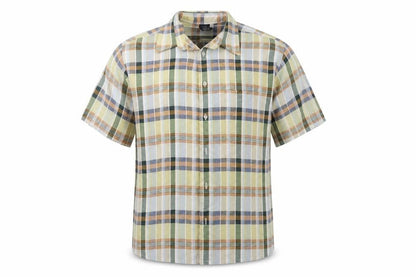 Mens UK Size L Preworn Multicoloured  Button-Up Short Sleeve Casual Shirt