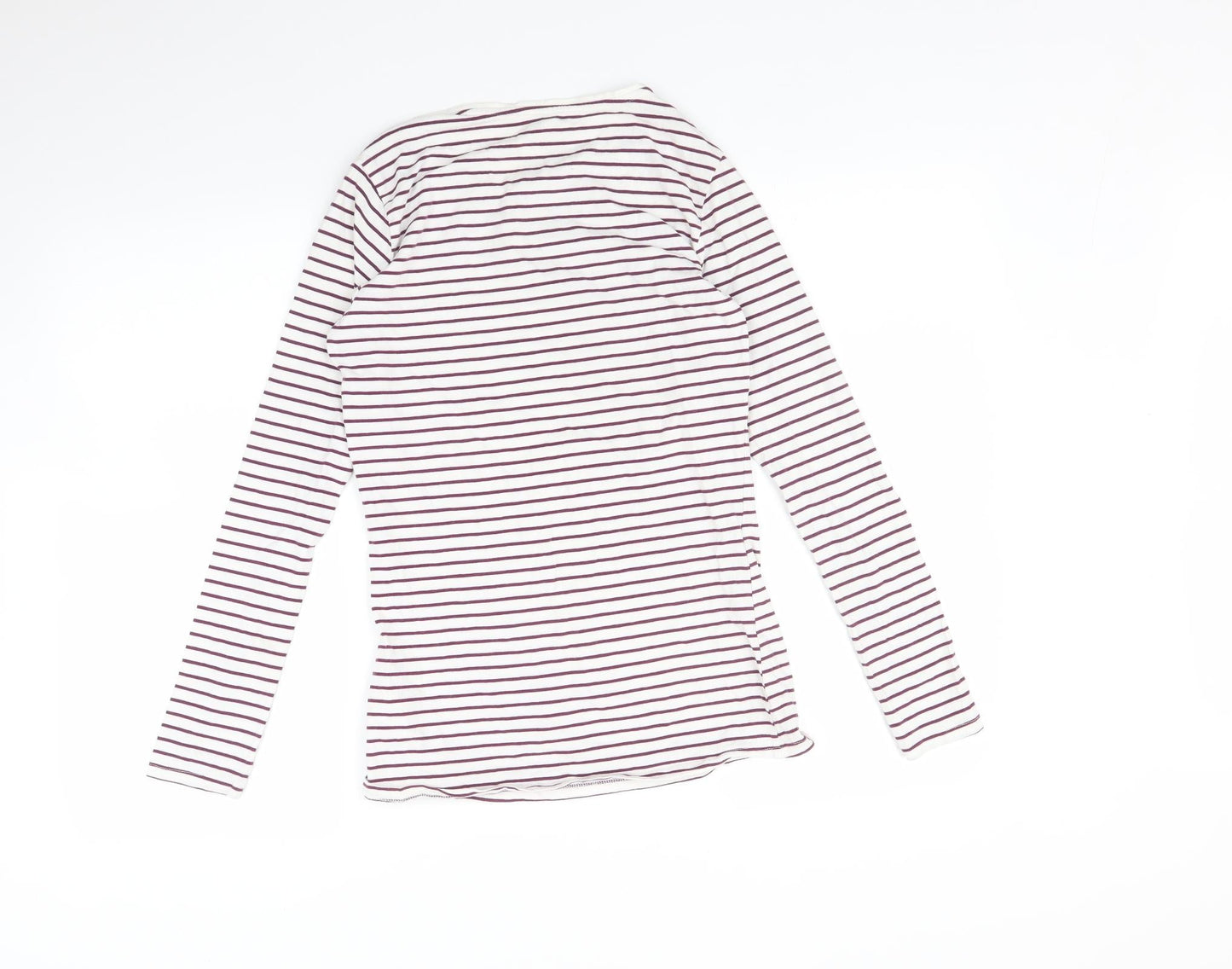 Primark Womens Multicoloured Striped  Basic T-Shirt Size S