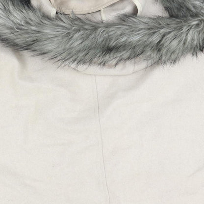 Womens UK Size 10 ASOS Beige Overcoat