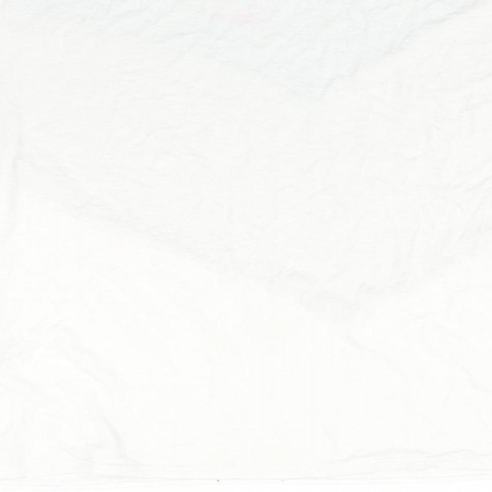 Boohoo Womens Multicoloured Animal Print  Basic T-Shirt Size 10