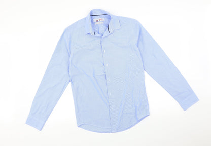 Primark Mens Blue    Button-Up Size 14.5
