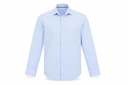 Mens UK Size 14.5 Primark Blue  Button-Up Long Sleeve Casual Shirt