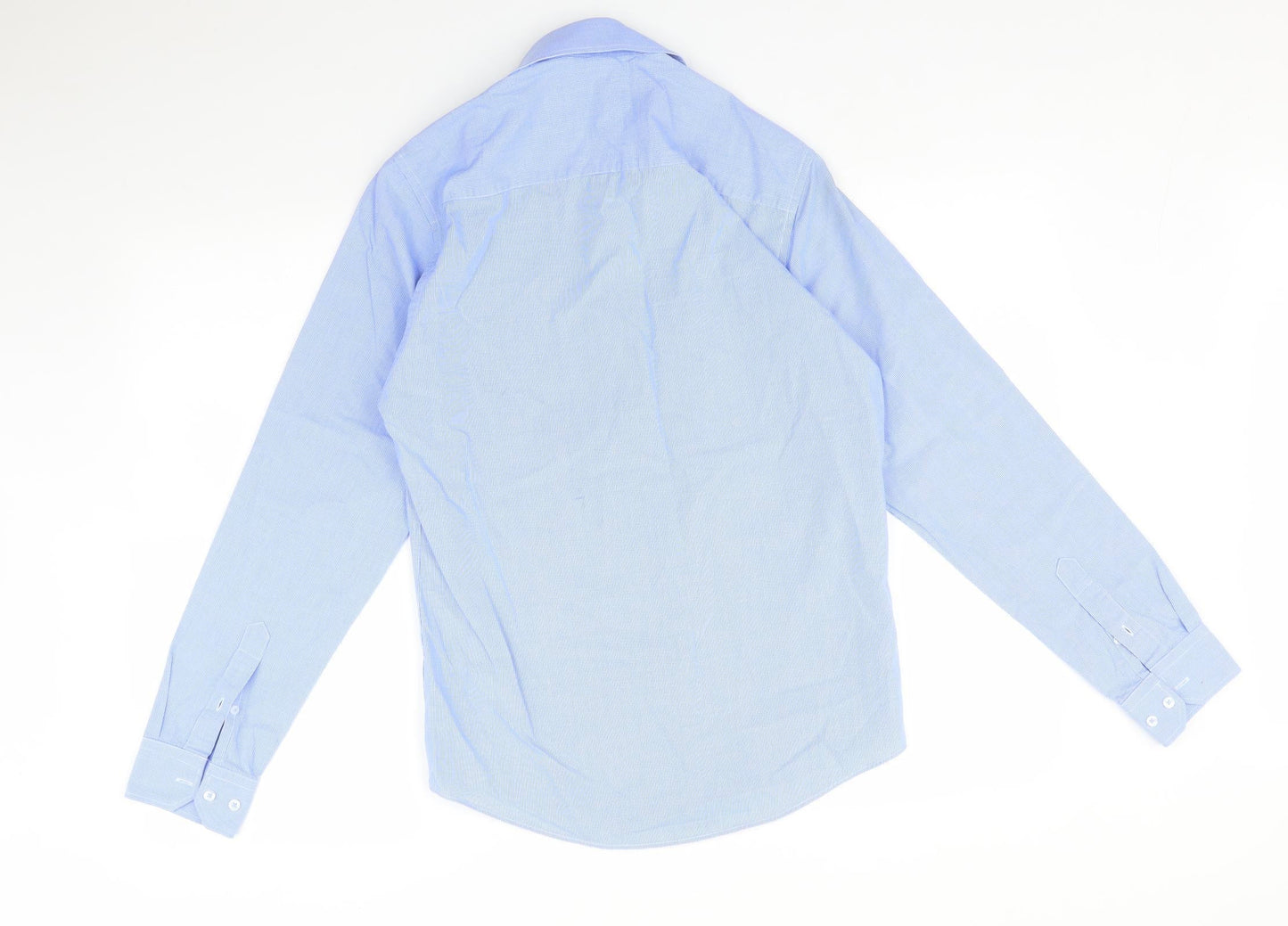 Primark Mens Blue    Button-Up Size 14.5