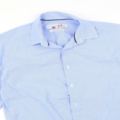 Primark Mens Blue    Button-Up Size 14.5