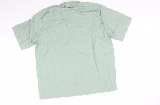 Toptex Mens Green    Button-Up Size 42