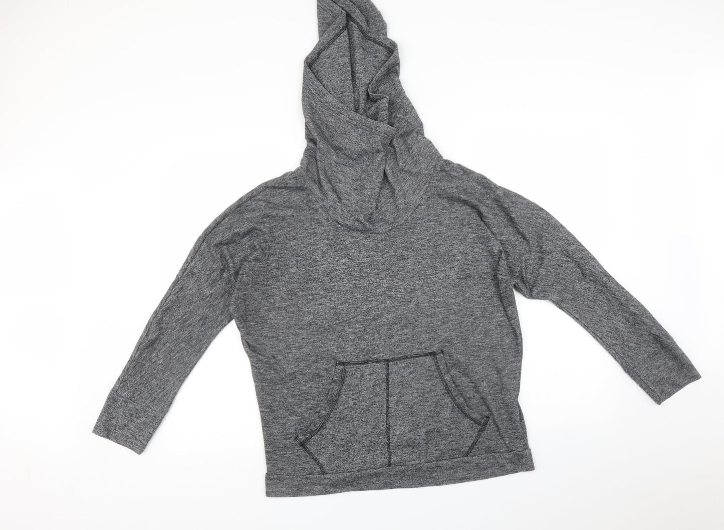Womens UK Size 10 NEXT Grey Pullover Hoodie