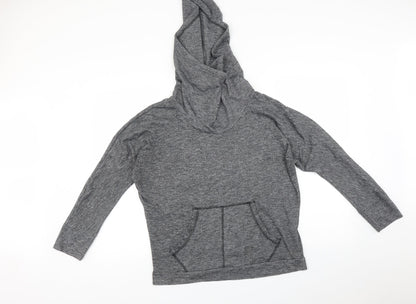 Womens UK Size 10 NEXT Grey Pullover Hoodie