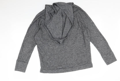 Womens UK Size 10 NEXT Grey Pullover Hoodie