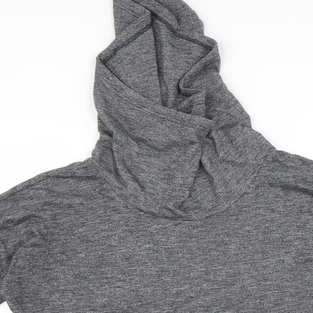 Womens UK Size 10 NEXT Grey Pullover Hoodie