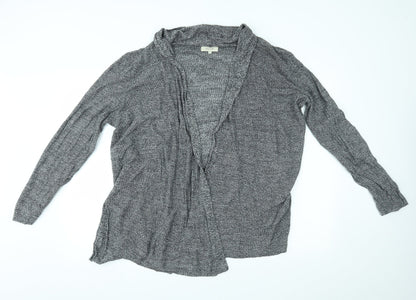 Womens UK Size L River Island Grey Cardigan Jumper