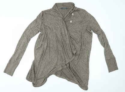 Modern Soul Womens Beige   Cardigan Jumper Size XL
