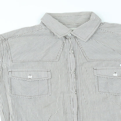 Mens UK Collar Size S Crafted Smart White  Dress Shirt