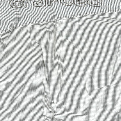 Mens UK Collar Size S Crafted Smart White  Dress Shirt
