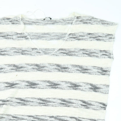Womens UK Size S Zara Beige Pullover Jumper