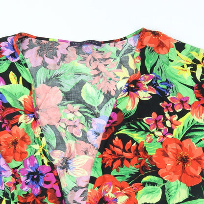 Womens UK Size S M&S Multicoloured Cardigan Jumper