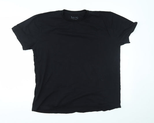 Mens UK Size L Boohooman Black  T-Shirt