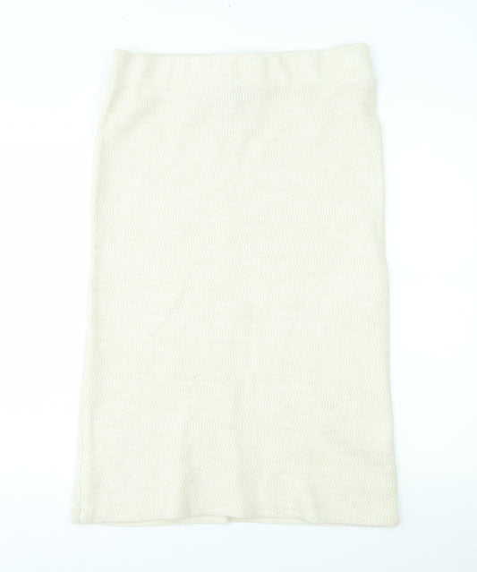 Primark Womens Beige   A-Line Skirt Size L  - matching 3 part set