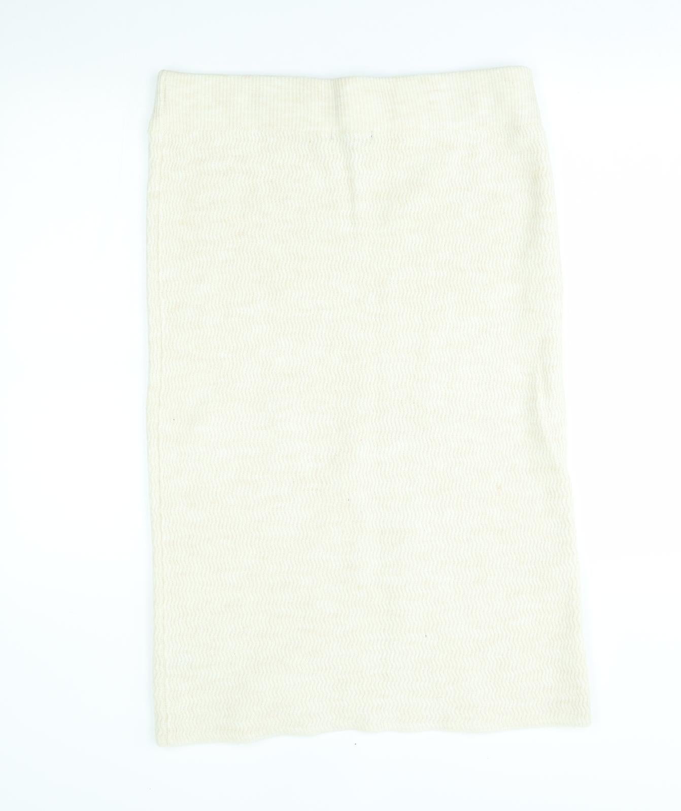 Primark Womens Beige   A-Line Skirt Size L  - matching 3 part set